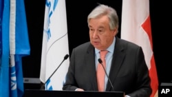 ကုလသမဂ္ဂ အတွင်းရေးမှူးချုပ် Antonio Guterres 