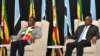Mutungamiri wenyika, VaEmmerson Mnangagwa, nemutungamiri weBotswana, VaMokgwetsi Masisi.