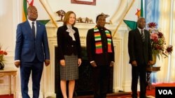 Mumiriri weAmerica Amai Pamela Marie Tremont nemutungamiri wenyika VaEmmerson Mnangagwa