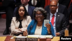 Vanomirira America ku United Nations, Amai Linda Thomas-Greenfield.