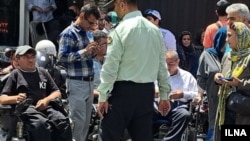 افراد دچار معلولیت در ایران