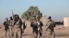 SDF fighters Deirezor countryside chasing ISIS 
