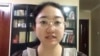 ນັກເຄື່ອນໄຫວຊາວຈີນ ນາງ ຫລີ ກວາຍຊູ (Li Qiaochu) ເຫັນໄດ້ໃນຈໍພາບທີ່ຖ່າຍມາຈາກວີດີໂອ ໄດ້ຖືກນຳລົງ ບັນຊີ X ຂອງນາງ ເມື່ອວັນທີ 21 ທັນວາ 2020. (@liqiaochu01)