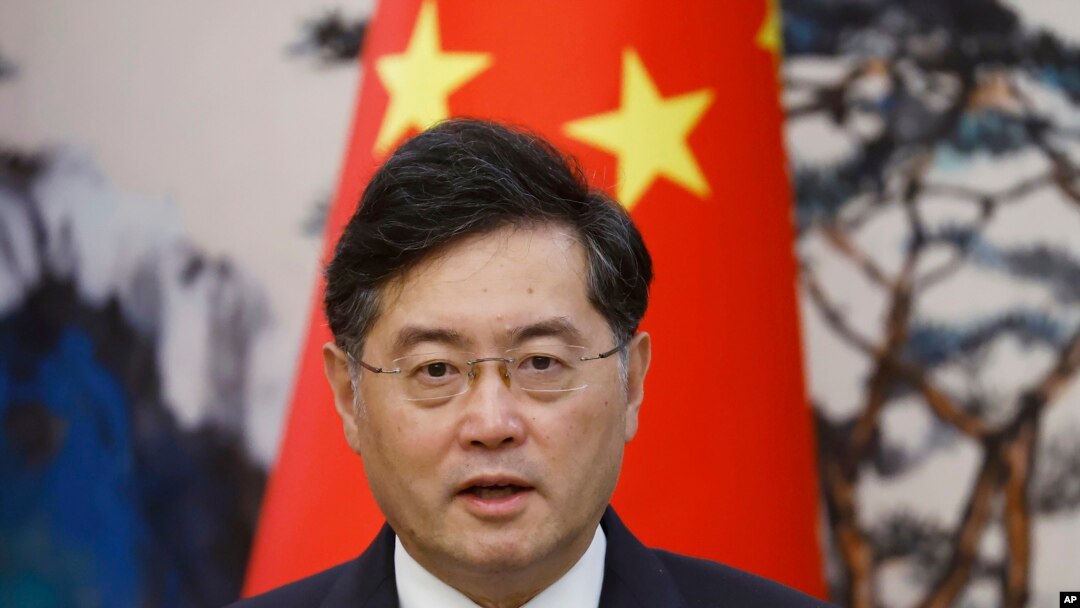 တရုတ်နိုင်ငံခြားရေးဝန်ကြီးတာဝန်က ဖယ်ရှားခံရတဲ့ Qin Gang 
