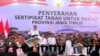 Jokowi Targetkan Sertifikasi Tanah Masyarakat Tuntas Tahun Depan