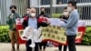 香港社民连情人节示威呼吁释放政治犯 评论员忧47人案审讯或引发搜捕潮