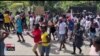 Manifestan nan Sid Ayiti Mande Ouvèti Pò Sen Louis a
