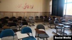 کلاس‌های خالی دانشگاه در جریان اعتراضات سراسری سال ۱۴۰۱