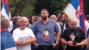 Protest u Podgorici pred glasanje o Rezoluciji o Srebrenici, 22. maj 2024.