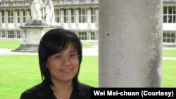 位於台北的政治大學國家發展研究所副教授魏玫娟(照片提供:魏玫娟)