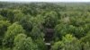 Kandang orangutan terlihat di Pusat Suaka Orangutan Arsari yang terletak di dekat ibu kota baru Indonesia (IKN) di Sepaku, Kalimantan Timur, 7 Maret 2023. (REUTERS/Willy Kurniawan)