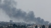Asap mengepul dari sebuah lokasi di Rafah, di selatan Jalur Gaza, menyusul serangan Israel ke wilayah tersebut pada 28 Mei 2024. (Foto: Reuters/Mohammed Salem)