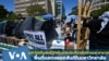 Thumb Thai students in the US on Campus protest