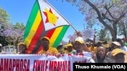 Amalunga awe CCC akade etshengisela ePretoria emahofisini kamphathintambo obona ngobudlelwano eSouth Africa lamanye amazwe.