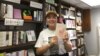 Leanne Liu, a store manager at Boundary Bookstore, says she and others hope to keep selling a wide variety of books, including those on sensitive topics, for as long as they can. (Cindy Sui/VOA)