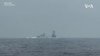 美軍釋出視頻顯示中共船艦近距離攔截鍾雲號