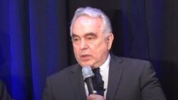 資料照：美國副國務卿庫爾特·坎貝爾（Kurt Campbell）2024年4月22日在華盛頓智庫和平研究所（USIP）舉辦的討論會上討論印太國家和北約的合作前景。（視頻截圖）
