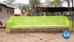 Kenyan Entrepreneur Turns Plastic Bottles Into Eco-Bricks