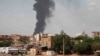 FILE - Smoke rises over Khartoum, Sudan, on June 8, 2023, as fighting between the Sudanese army and paramilitary Rapid Support Forces continues. 