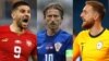 Aleksandar Mitrović, Luka Modrić i Jan Oblak (Foto: AP)