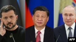 習近平能促使俄羅斯和烏克蘭坐到談判桌前來嗎？（法新社合成照片）