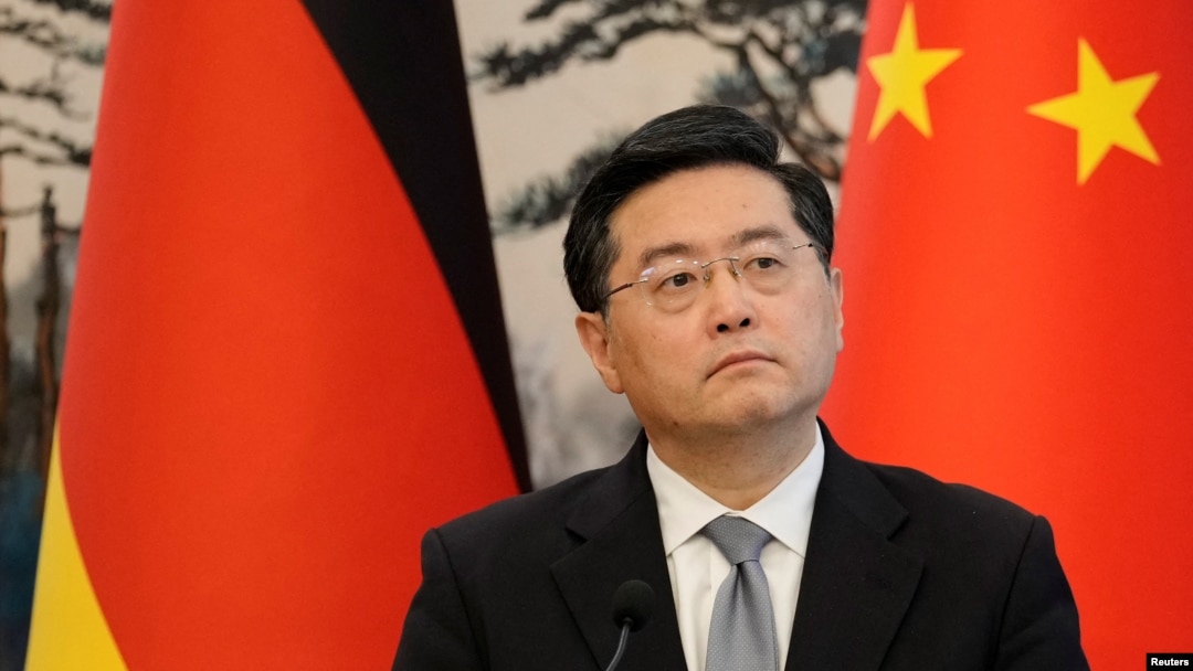 資料照：中國外交部長秦剛