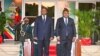 Umaro Sissoco Embaló, Presidente da Guiné-Bissau, e Filipe Nyusi, Presidente de Moçambique, Maputo, 19 junho 2024
