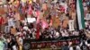 Protesters gather at Republican convention to rally for abortion, immigrant rights, end to war in Gaza