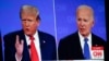 Detalj iz prenosa predsedničke debate na televiziji CNN (Foto: REUTERS/Emily Elconin)