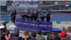The trilateral security alliance between Australia, the United Kingdom and the United States announced in September 2021 and known as AUKUS will support Australia’s navy in acquiring nuclear-powered submarines. (file)
