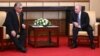 Predsednik Rusije Vladimir Putin tokom sastanka sa premijerom Mađarske Viktorom Orbanom, pred početak Foruma Inicijative "Pojas i put", u Pekingu, 17. oktobra 2023.