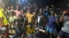 Alguns dos manifestantes detidos durante a marcha da Frente Popular no dia 18 em Bissau, depois a libertação 19 maio 2024