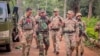 Commanders of the Ta'ang National Liberation Army and the People's Defense Force (Mandalay) in Nawnghkio, July 10, 2024. (Chief of Staff, People's Defense Force - Mandalay)