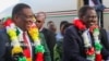 Mutungamiri wenyika VaEmmerson Mnangagwa nemutungamiri weKenya VaWilliam Ruto.