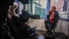 Somalia's President Hassan Sheikh Mohamud speaks during an interview with The Associated Press at U.N. headquarters on Dec. 12, 2023