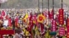 རྒྱ་གར་གྱི་ཞིང་པ་ཚོས་མོ་དྷི་གཞུང་ལ་ངོ་རྒོལ་ཤུགས་ཆེར་གཏང་རྒྱུ།