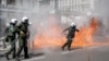  Violent Protests Rage in Greece as Tensions Simmer After Deadly Train Collision