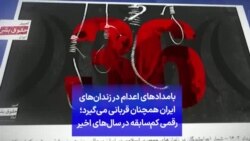 بامدادهای اعدام در زندان‌های ایران همچنان قربانی می‌گیرد؛ رقمی کم‌سابقه در سال‌های اخیر