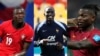 Montagem (da esq para a dir): Nuno Mendes da seleção de Portugal, Ferland Mendy da seleção de França e Rafael Leão da seleção de Portugal