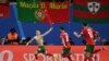 Francisco Conceição, jogador de Portugal, celebra golo marcado frente à Rep. Checa, no Euro 2024, a 18 de junho