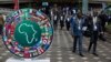 Delegados da Assembleia anual do Banco Africano de Desenvolvimento no Centro de Convenções Kenyatta, Nairobi, Quénia, 29 maio 2024