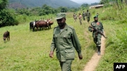 General Janvier Bingo Karairi, mokambi ya ba Mai Mai liboso lya babundi ba ye na Lukweti, Nord-Kivu, 22 sanza mwambe 2012.