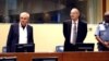 Jovica Stanišić i Franko Simatović u sudnici u januaru 2023.