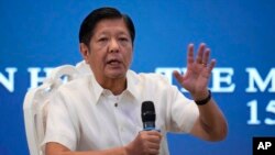 資料照：菲律賓總統小馬科斯（Ferdinand Marcos Jr）（2024年4月15日）