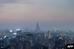 평양 스카이라인. (자료화면)