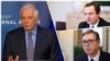 Žozep Borelj pozvao je lidere Srbije i Kosova na krizni sastanak iduće nedelje (Foto: EBS i Reuters)