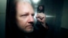 Pendiri WikiLeaks, Julian Assange, saat dibawa dari pengadilan di London, setelah menghadiri persidangan pada 1 Mei 2019. (Foto: AP/Matt Dunham)