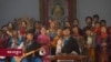 ཧྥ་རན་སིར་ཞི་བདེའི་གཟེངས་རྟགས་ཀྱི་དགའ་སྟོན་མཛད་སྒོ། 