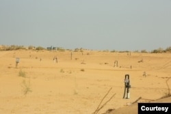 A uranium mining site in Kyzylorda, Kazakhstan, April 22, 2022. (Kazatomprom)