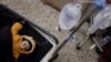 A Palestinian boy, who is suffering from malnutrition, receives treatment at a health care center, amid widespread hunger, as the conflict between Israel and Hamas continues, in Rafah, in the southern Gaza Strip, March 4, 2024. 